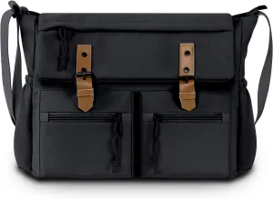 Canvas Messenger Bag for Men Women,Crossbody Shoulder Bag Travel Messenger Canvas Shoulder Work Daily Vintage