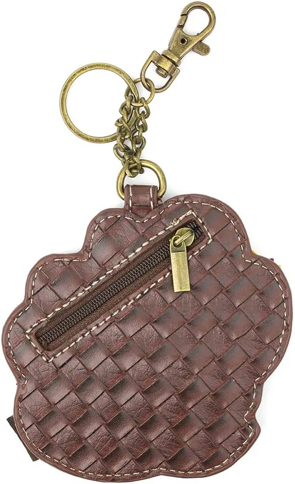 Chala Handbags Patchwork Crossbody Canvas Messenger Bags with Faux Leather Animal Coin Purse