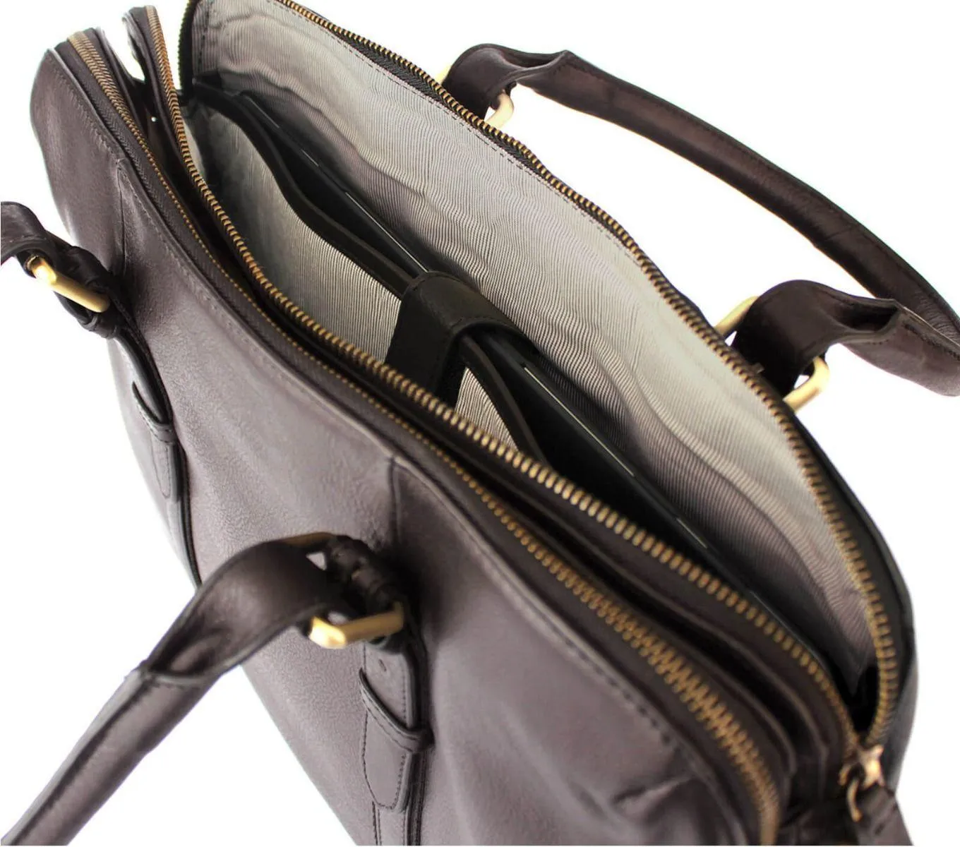 DUAL ZIP LEATHER