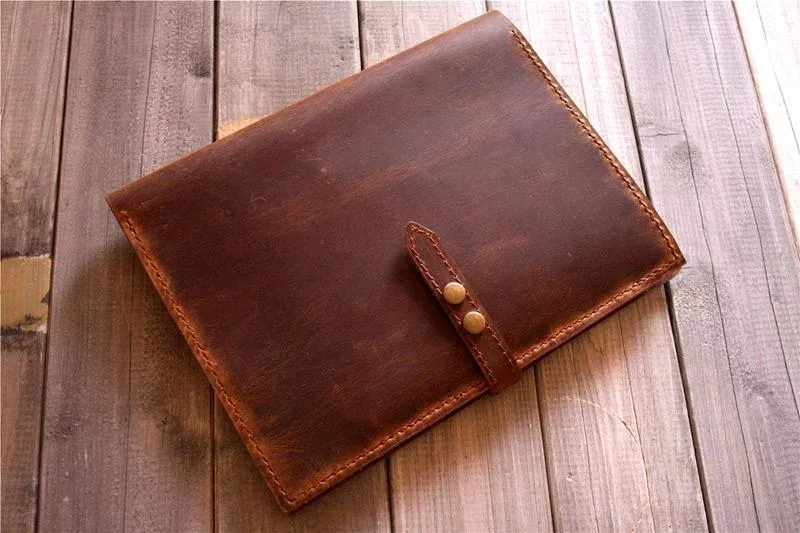 Embossed HP Laptop Sleeve Leather Cover