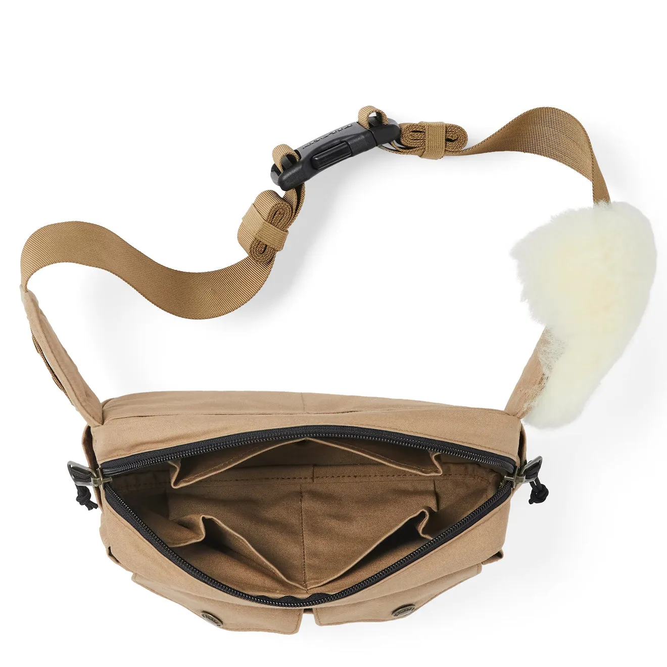 Filson Compact Fishing Waist Pack Dark Tan