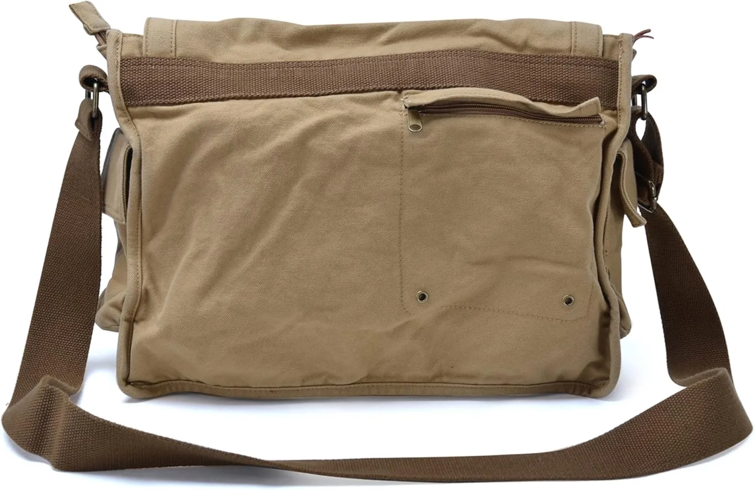 GOOTIUM Canvas Messenger Bag - Vintage Cross Body Shoulder Satchel