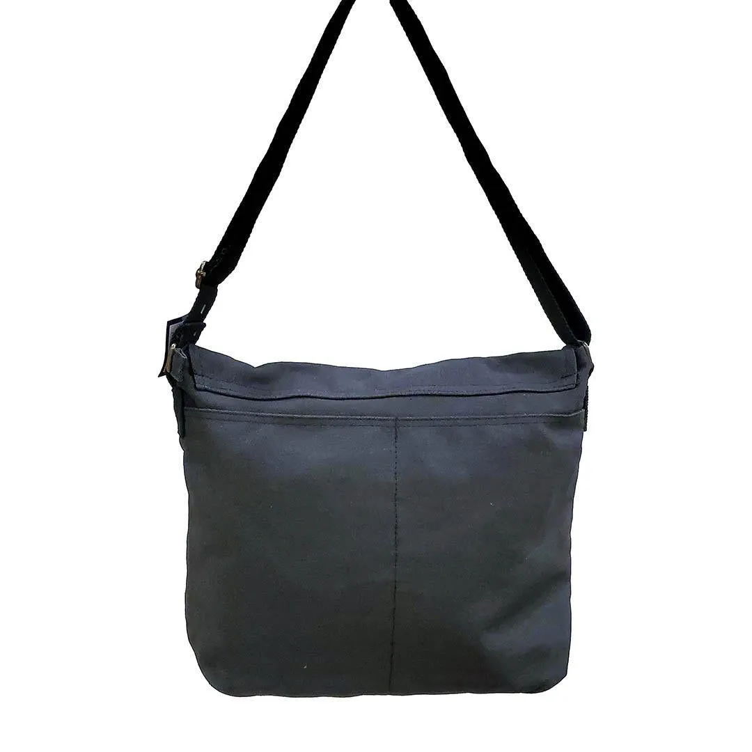 Laptop Bag - Large - Ninja Octopus White Ink on Black Bag by Namu