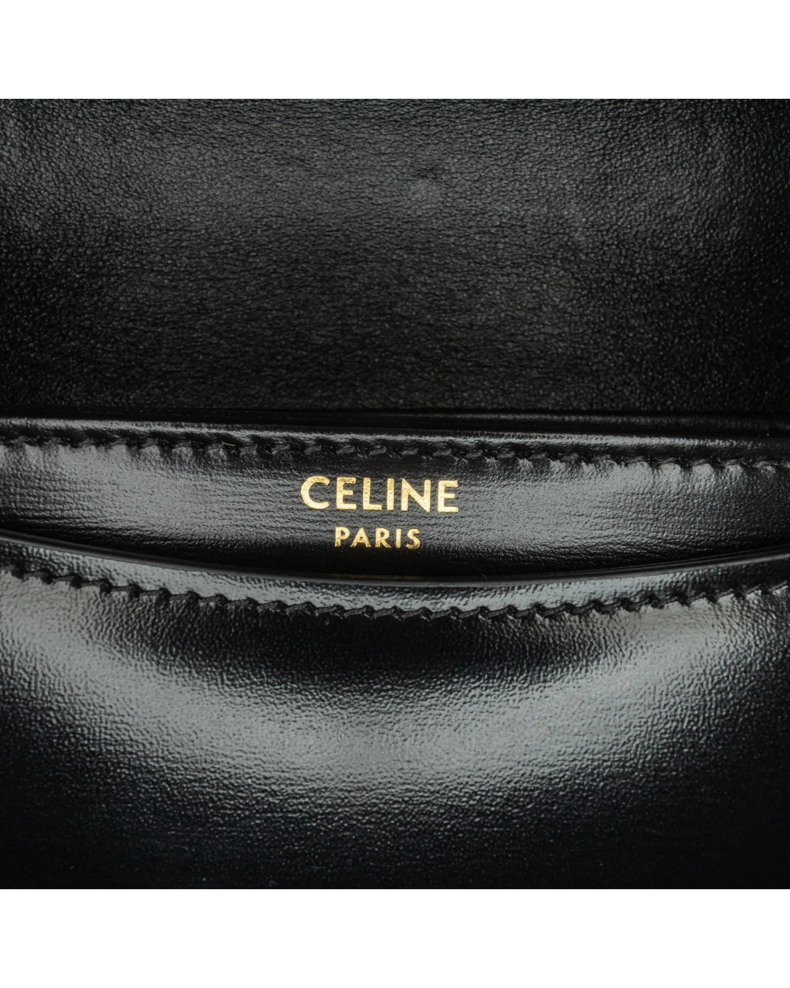 Mini Shiny Leather Besace Clea Satchel with Detachable Strap